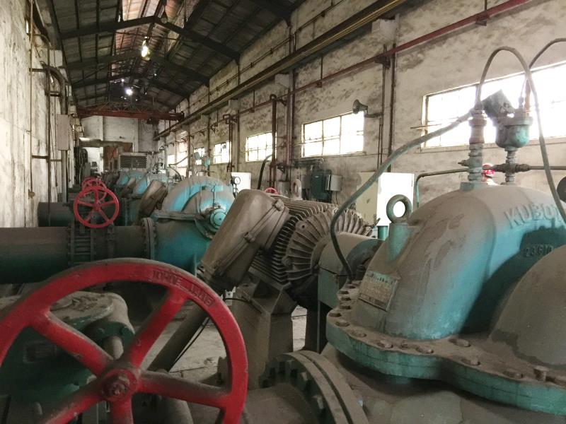 2017年3月28日，回访武汉钢铁1975年运行至今水泵，
